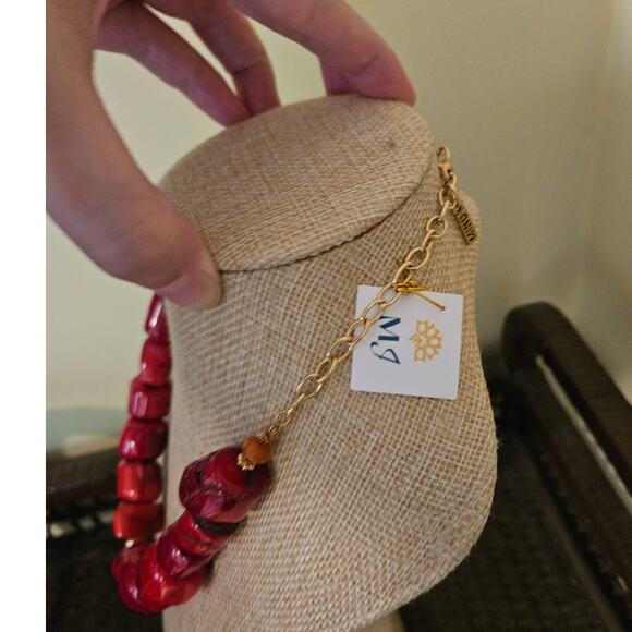 Minu MJ Statement Necklace ~ Must -have for Fashinistas! Boho Eclectic Oiriginal - Picture 9 of 14